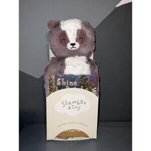 Slumberkins Chocolate Badger Kin - Single - Special Edition - Plushie Stuffie